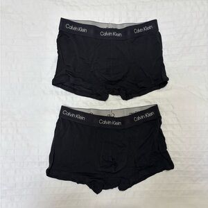 Calvin Klein Men's Black Boxer Briefs Set